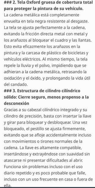 Candado Cadena Antirrobo Con 2 llaves 75cm