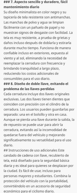 Candado Cadena Antirrobo Con 2 llaves 75cm