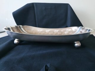 Bandeja WMF de Metal Plateado