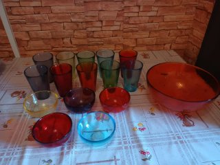 Servizio bicchieri Murano