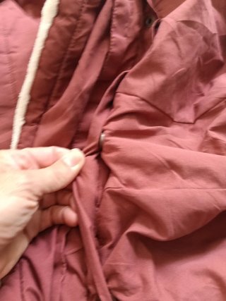 Abrigo acolchado Ragwear rosa