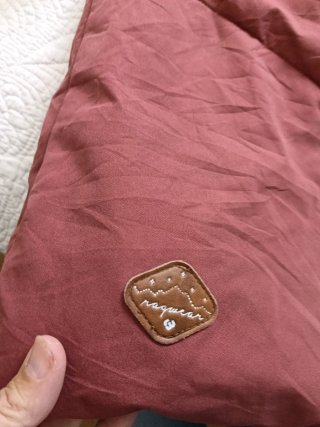 Abrigo acolchado Ragwear rosa