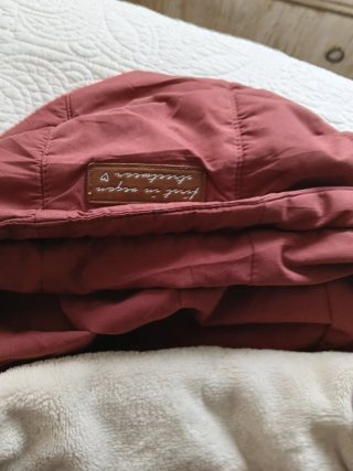 Abrigo acolchado Ragwear rosa
