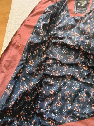 Abrigo acolchado Ragwear rosa