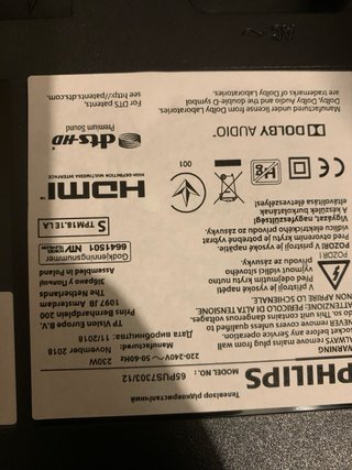 Mando a distancia Philips Ambilight