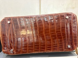 Bolso Birkin Cocodrilo Original Hermes
