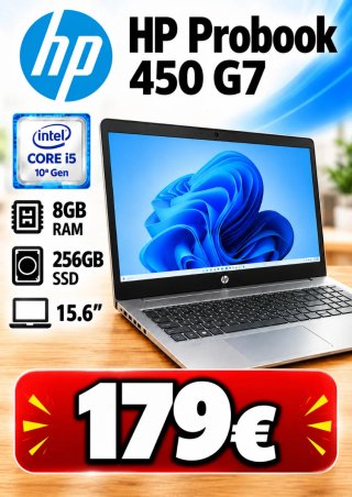 HP Probook 450 G7 Intel Core i5 10ª Gen
