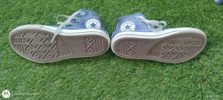 Zapatillas Converse All Star Azules, talla 35