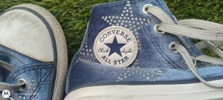 Zapatillas Converse All Star Azules, talla 35