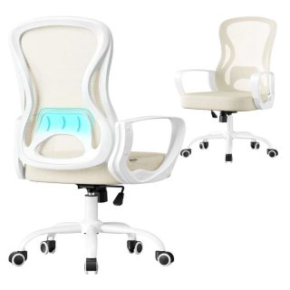 SONGMICS Silla de Oficina, Silla de Escritorio