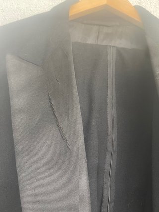 Traje Chaqué Antiguo Negro