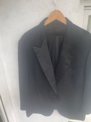 Traje Chaqué Antiguo Negro