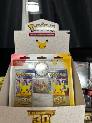 Blister Pokémon 2 Sobres + Carta + Moneda