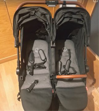Carro Gemelar Jané Twinlink Negro