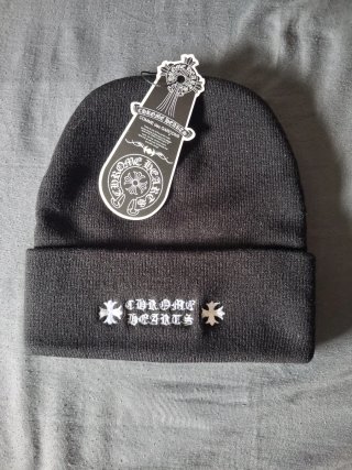 Gorro Chrome Hearts Preto