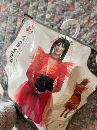 Disfraz de Novia Roja Partilandia