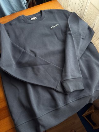 Sudadera nueva Columbia Azul Talla M