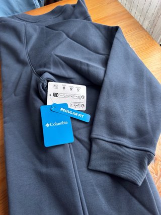Sudadera nueva Columbia Azul Talla M