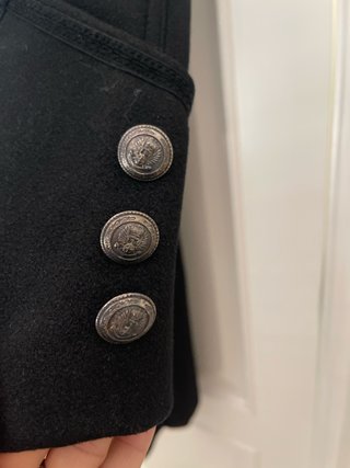 Abrigo largo D&G Dolce & Gabbana negro