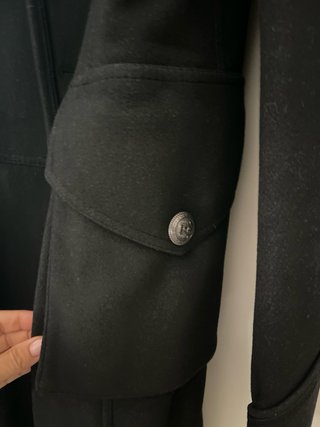 Abrigo largo D&G Dolce & Gabbana negro