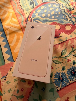 iPhone 8 Gold 256GB con caja original