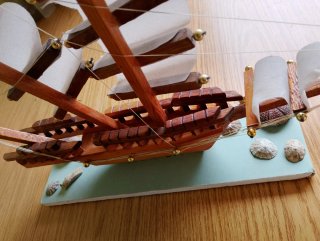 Maqueta de Barco Junco Chino