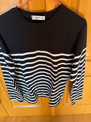 Camiseta Stradivarius rayas S