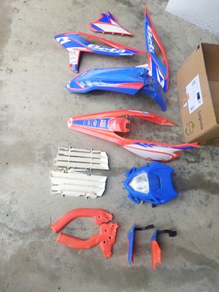 Kit Plástica Beta 390 TE Enduro Factory 2024