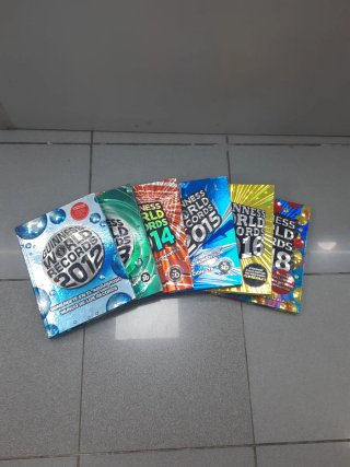 Pack 6 libros Guinness World Record