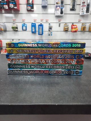 Pack 6 libros Guinness World Record