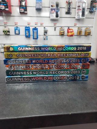 Pack 6 libros Guinness World Record