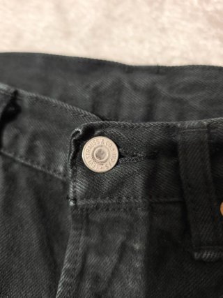 Levi's 501 Jeans Neri W31 L34