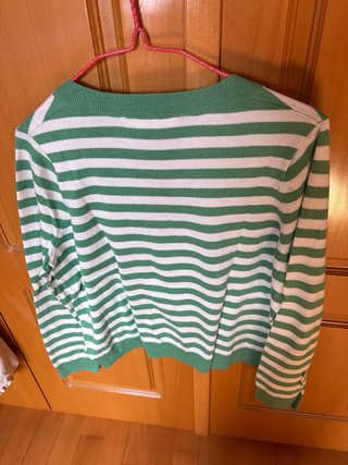 Jersey MNG rayas verde y blanco