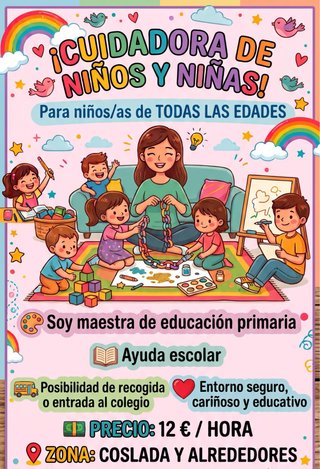 Cuidadora de niños/as