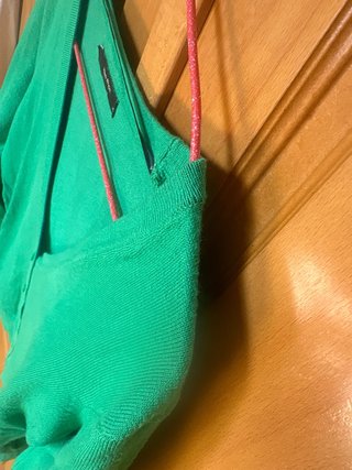 Chaqueta Vero Moda verde escote pico Talla XS