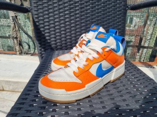 Nike Dunk Low Disrupt Naranja Blanco