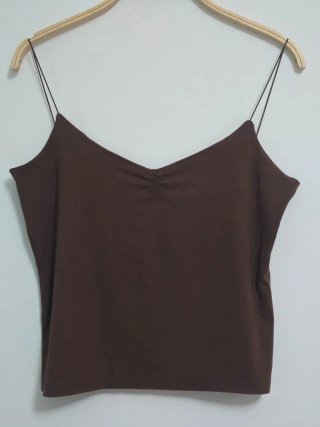 CAMISETA ZARA TIRANTES. TALLA S-M