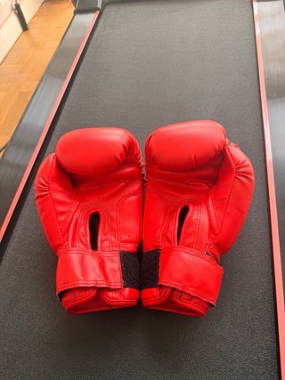 Guantes de boxeo REYVEL 10 oz de piel natural