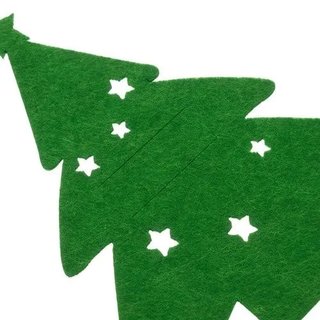 Set 12 Portaposate Albero di Natale
