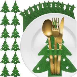 Set 12 Portaposate Albero di Natale