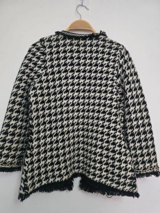 CHAQUETA ZARA PATA DE GALLO. TALLA M