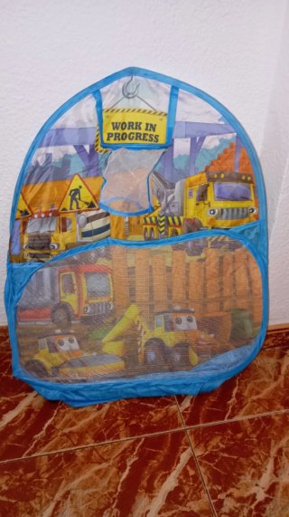 Corral Infantil Plegable con Temática de Obras