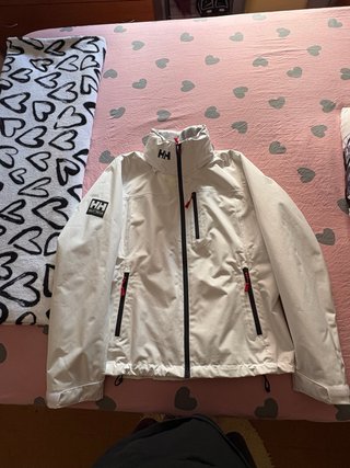 Cazadora Helly Hansen Blanca de chica