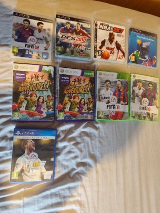 Lote 9 Juegos PS3, PS4 y Xbox 360