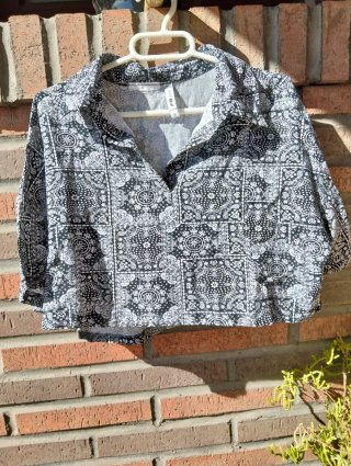 Camiseta Estampada Estilo Bandana
