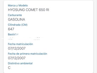 Moto Deportiva 600cc Azul/Morado
