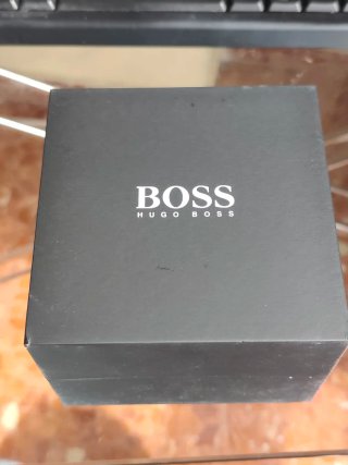 Reloj Hugo Boss Plata y Negro