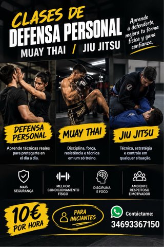 Classes de defensa personal