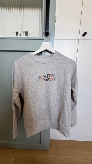 Sudadera Scalpers gris talla XS sin estrenar