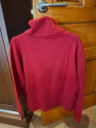 Jersey de Cuello Alto Rojo